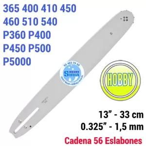 138SLBK095 ESPADA Motosierra PARTNER 0.325" 1.5mm 33 cm