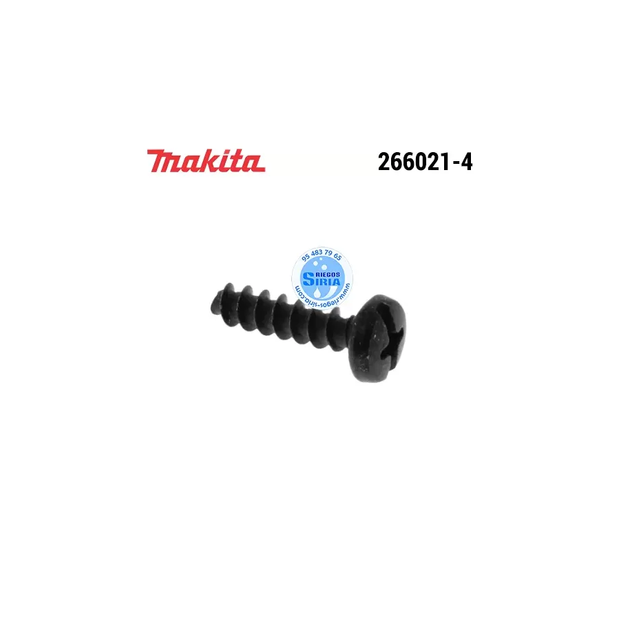 266021-4 TORNILLO PT 5x20 Original Herramientas Makita