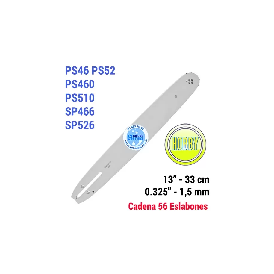 138SLBK095 ESPADA Motosierra STIGA 0.325" 1.5mm 33cm