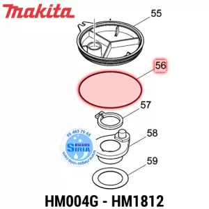 TÓRICA 124 Makita HM004G HM1812