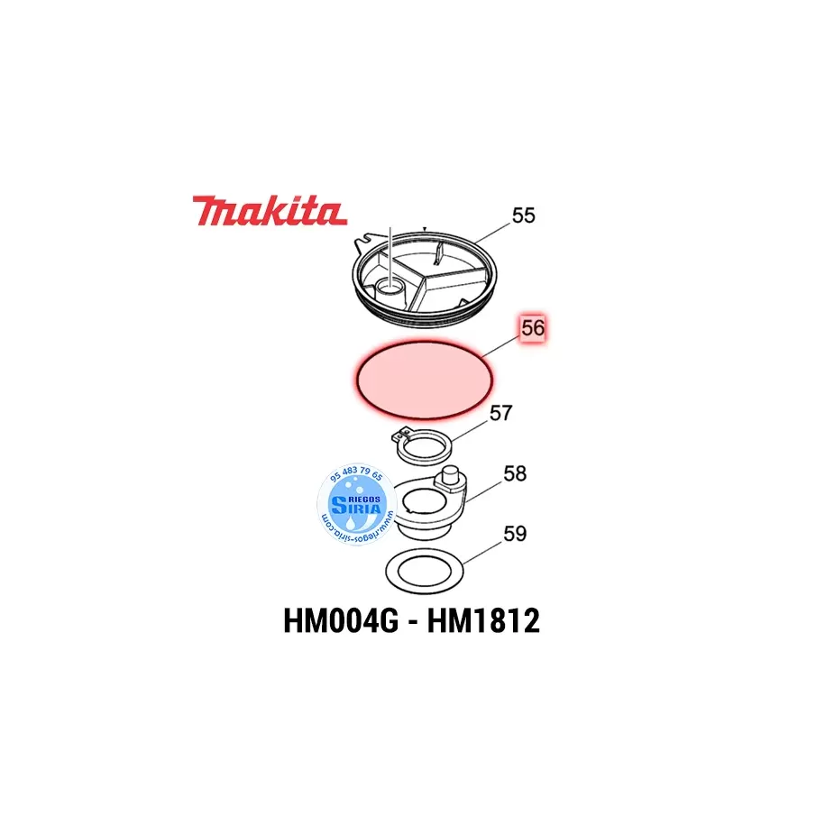 TÓRICA 124 Makita HM004G HM1812