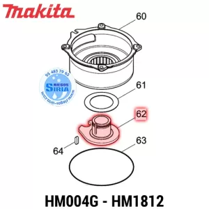 CASQUILLO de CIGÜEÑAL Makita HM004G HM1812