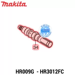 PORTAHERRAMIENTAS Makita HR009G HR3012FC