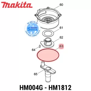 TÓRICA 135  Makita HM004G HM1812