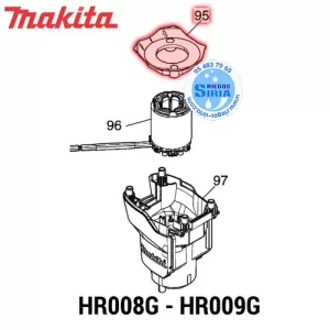 DEFECTOR Makita HR008G HR009G