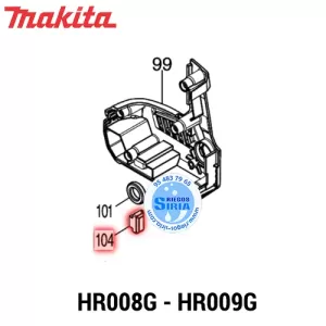 COJÍN BATERÍA Makita HR008G HR009G