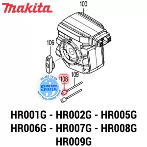 422472-3 CASQUILLO ESPONJA Original Herramientas Makita