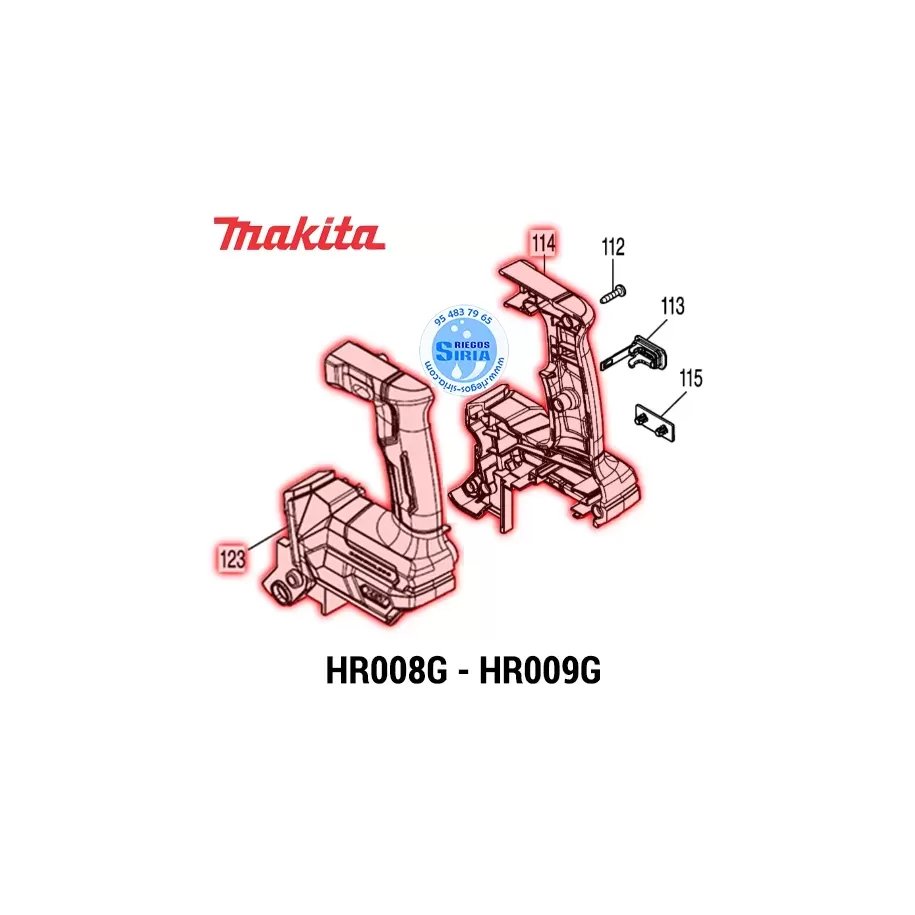 SET MANGO Makita HR008G HR009G