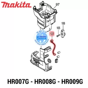 CIRCUITO ELÉCTRICO Makita HR007G HR008G HR009G