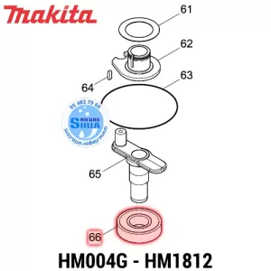 RODAMIENTO 6307LLU Makita HM004G HM1812