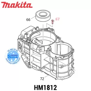 BULÓN 6 Makita HM1812