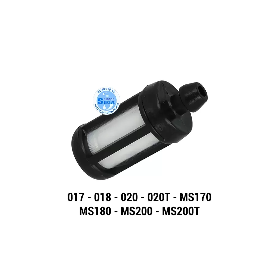 FILTRO de GASOLINA Stihl 017 018 020 MS170 MS180 MS200