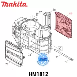 TAPA Makita HM1812