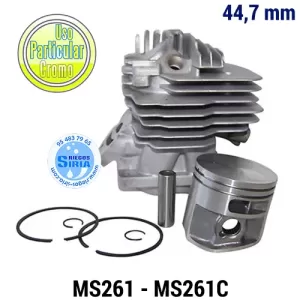 EQUIPO de MOTOR Completo Stihl MS261 MS261C 44,7mm