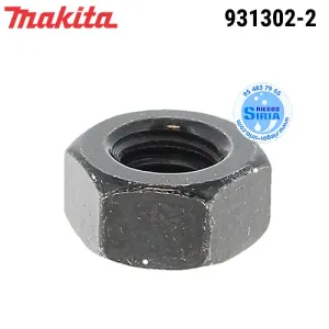 931302-2 TUERCA HEXAGONAL M6 Original Herramientas Makita