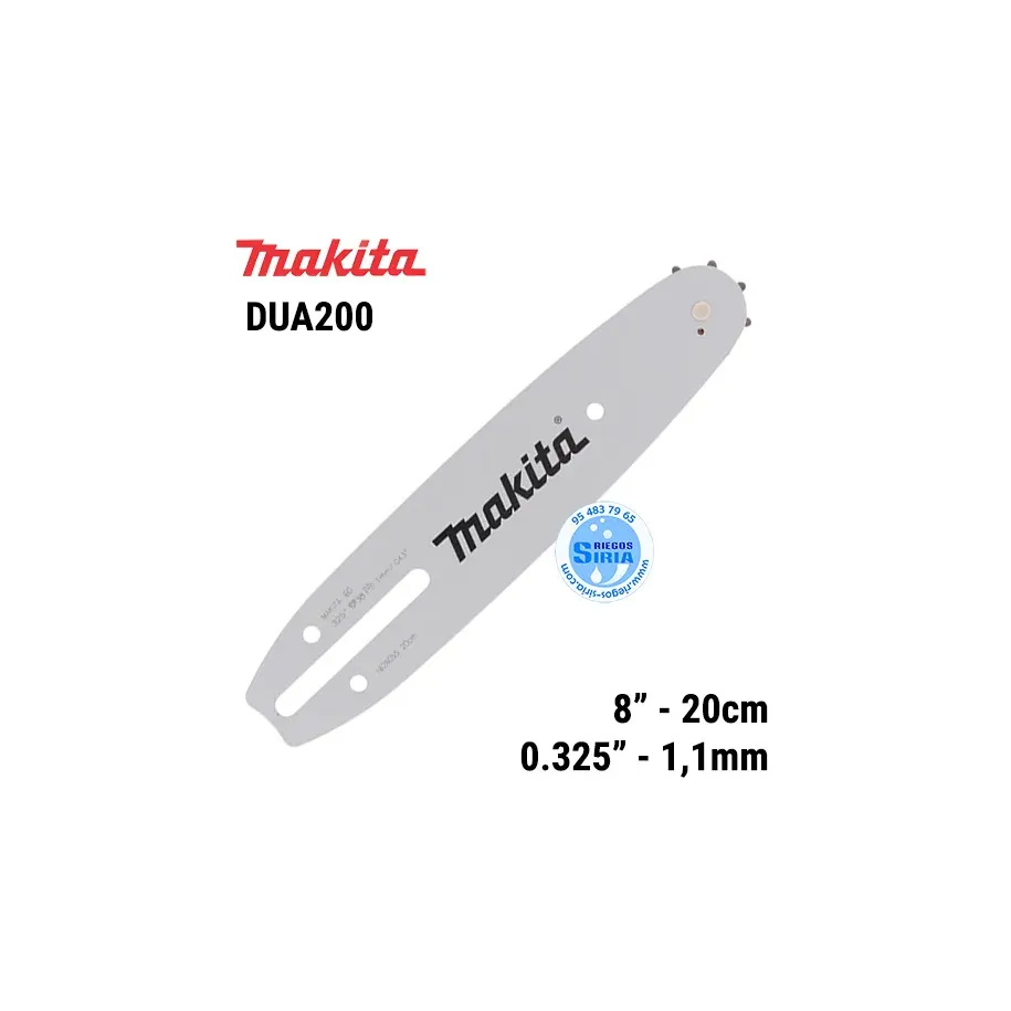 1914S3-3 BARRA 0.325" 1,1mm 20cm ORIGINAL Makita DUA200