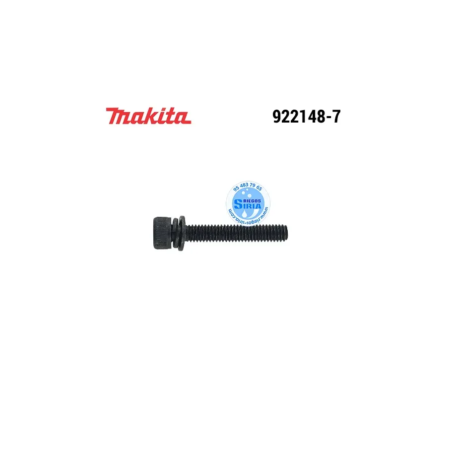 922148-7 TORNILLO HEX. M4x25 Original Herramientas Makita