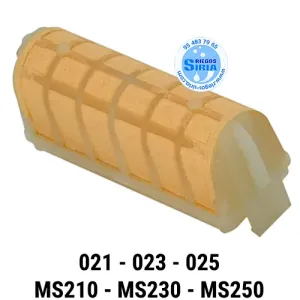 FILTRO de AIRE de PAPEL Stihl 021 023 025 MS210 MS230 MS250