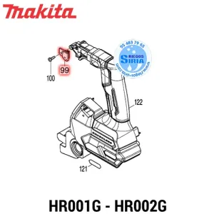 SENSOR CIRCUITO Makita HR001G HR002G