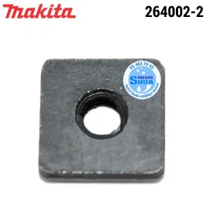 264002-2 PLACA ROSCADA M5 Original Herramientas Makita