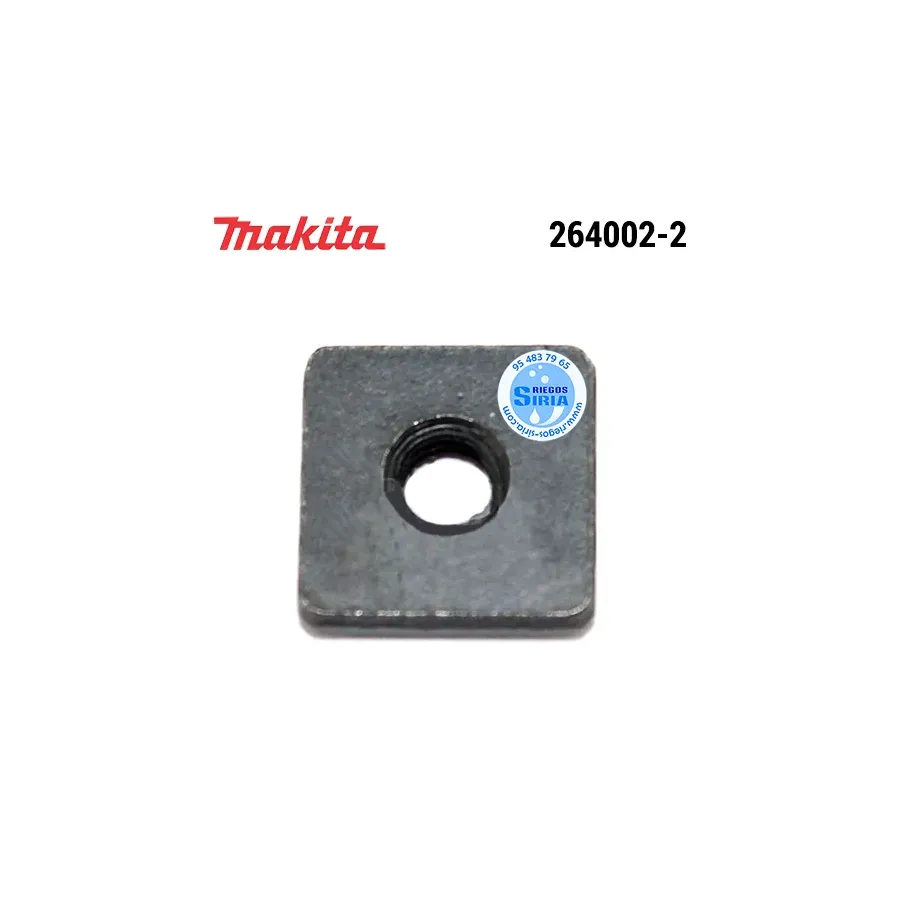 264002-2 PLACA ROSCADA M5 Original Herramientas Makita