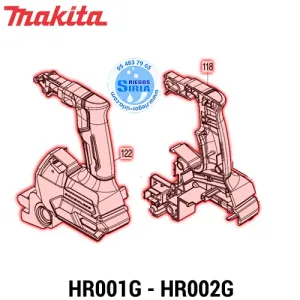 SET MANGO Makita HR001G HR002G