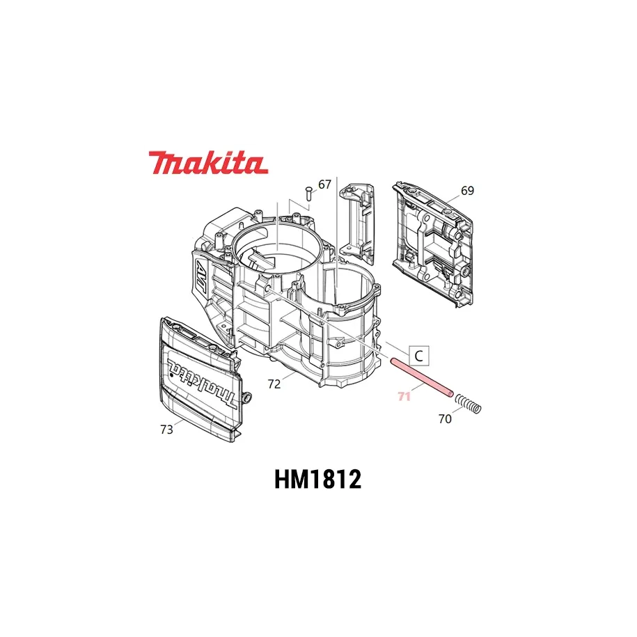 PASADOR 10 Makita HM1812