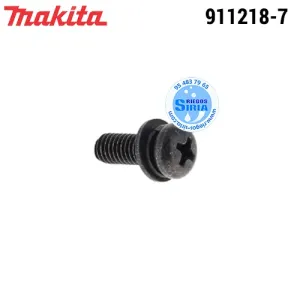 911218-7 TORNILLO M5x14 Original Herramientas Makita