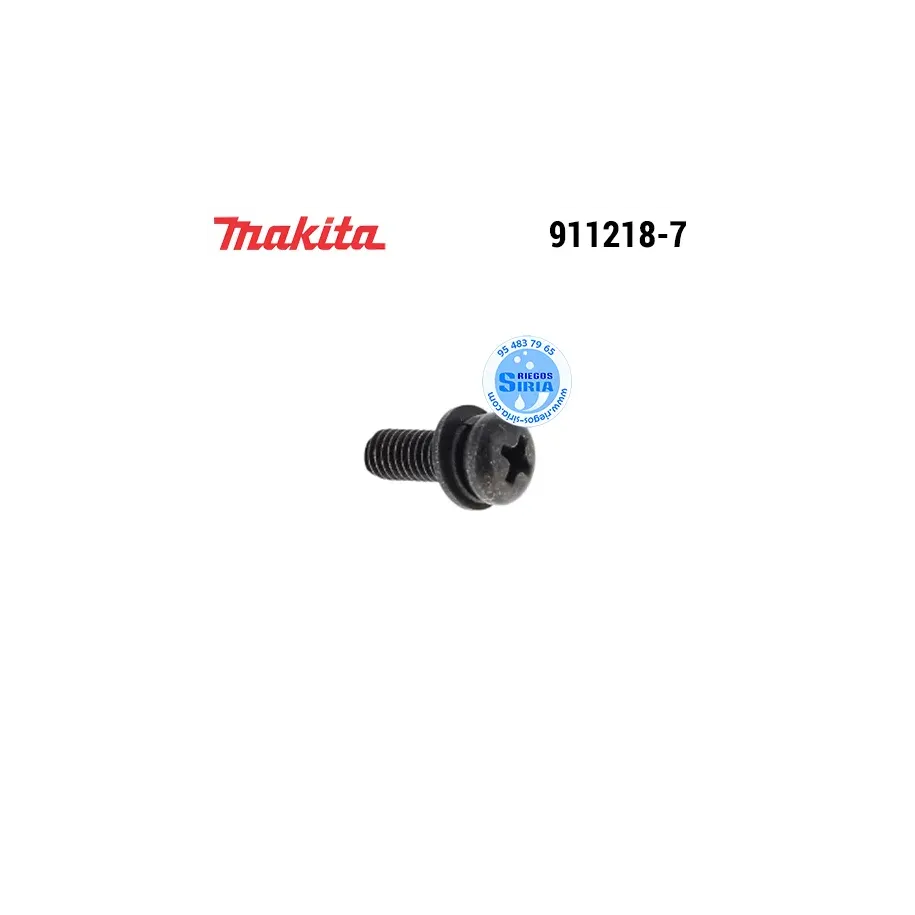 911218-7 TORNILLO M5x14 Original Herramientas Makita