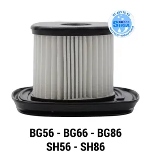 FILTRO de AIRE Stihl BG56 BG66 BG86 SH56 SH86