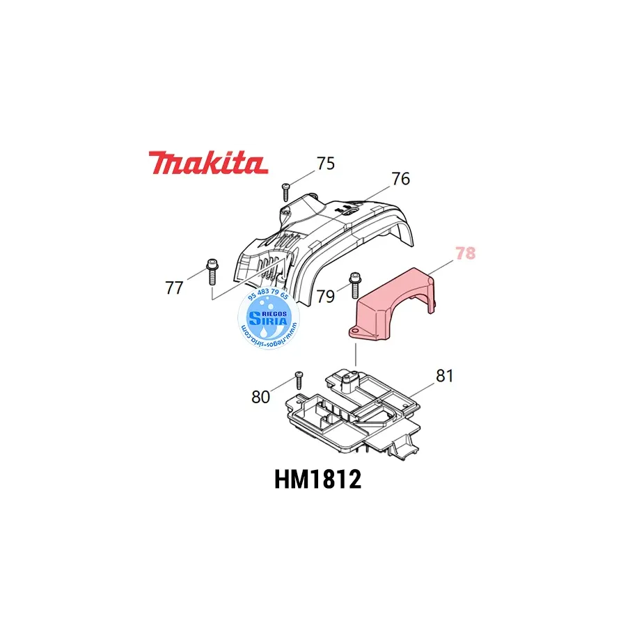 SOPORTE Makita HM1812