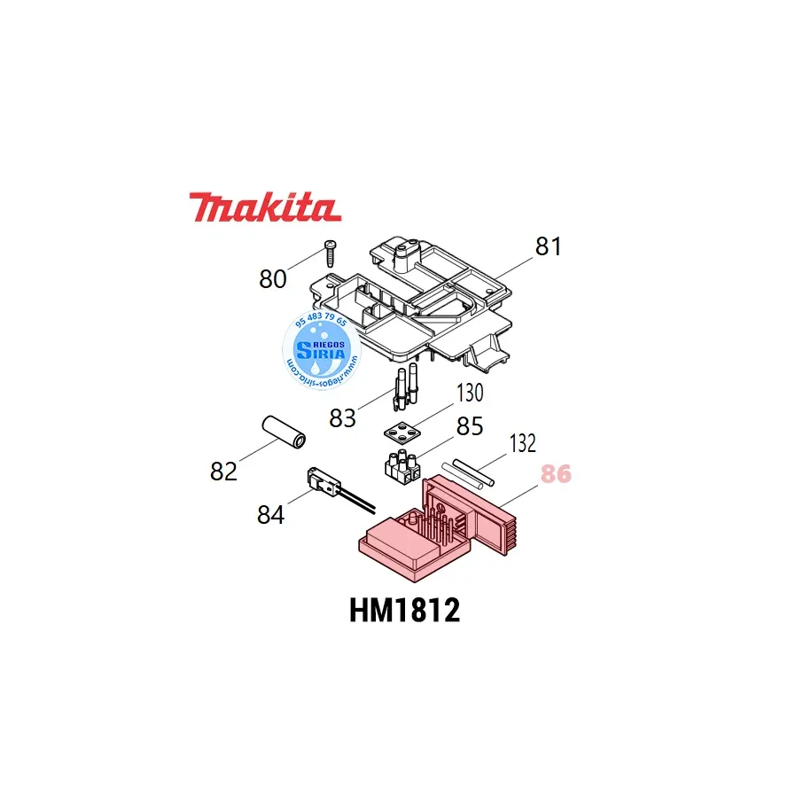 CONTROLADOR Makita HM1812