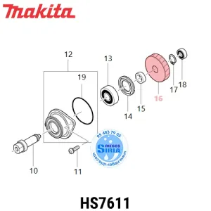 CORONA Helicoidal 43 Makita HS7611