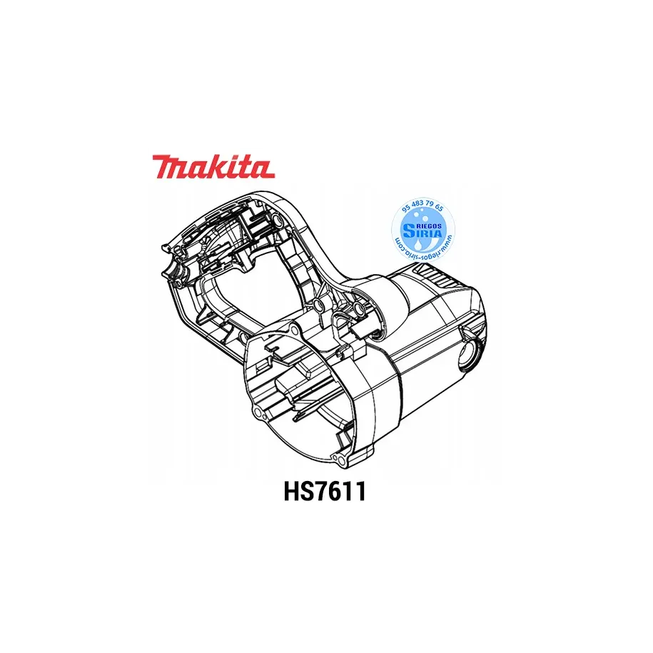 CARCASA de MOTOR Makita HS7611