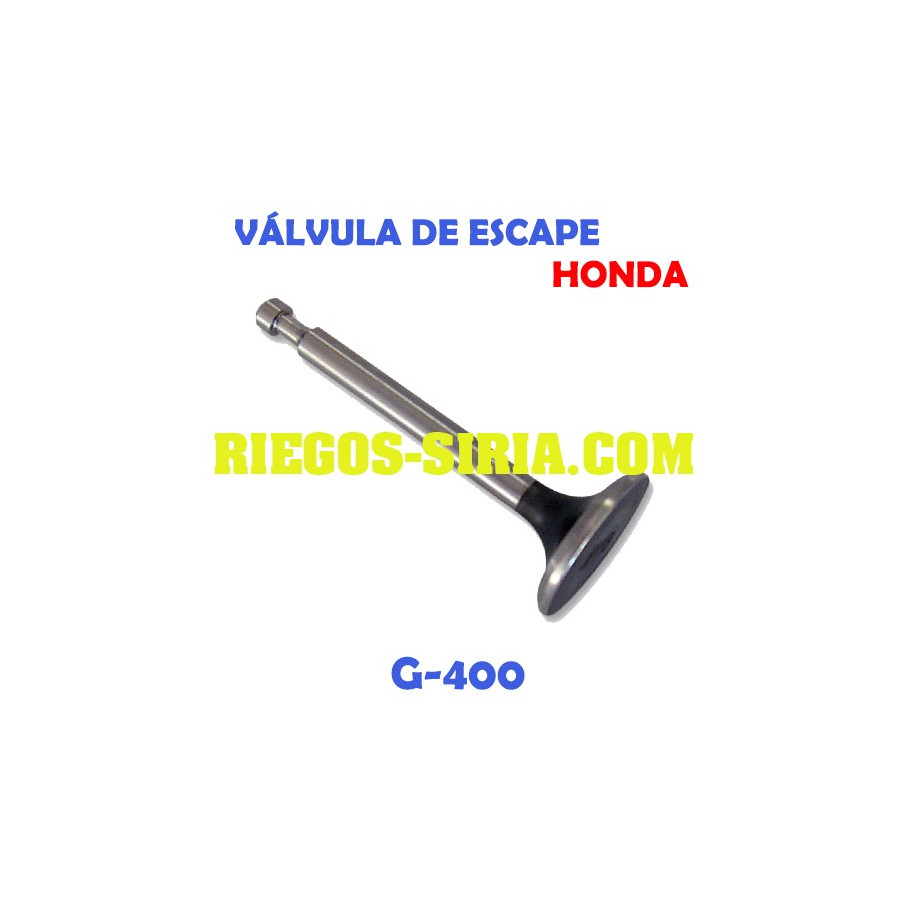 Válvula de Escape adaptable G400 000206