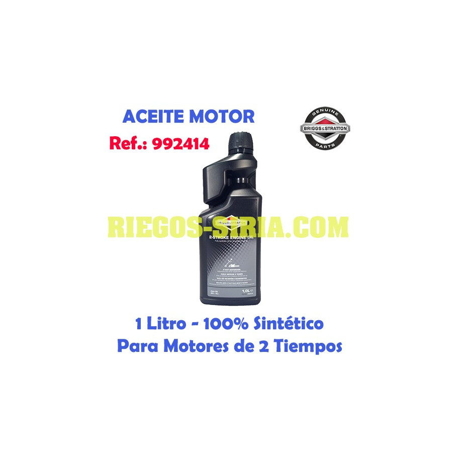 Aceite Original B&S 1 Litro para Motores 2 Tiempos 992414