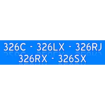 REPUESTOS para Desbrozadora Husqvarna 326C 326LX 326RJ 326RX 326SX