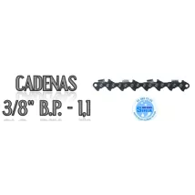 Cadenas 3/8" BP 1,1 mm.