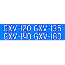 GXV120 GXV135 GXV140 GXV160