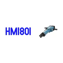 RECAMBIOS para Martillo Demoledor Makita HM1801. Despiece